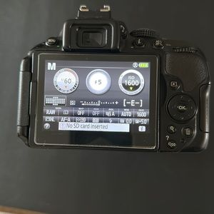 Nikon 24mp D5300 DSLR “camera only”